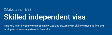 澳洲签证大解析之移民类签证 189类别 金吉列留学官网
